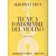 Tecnica fondamentale del Violino / Parte terza