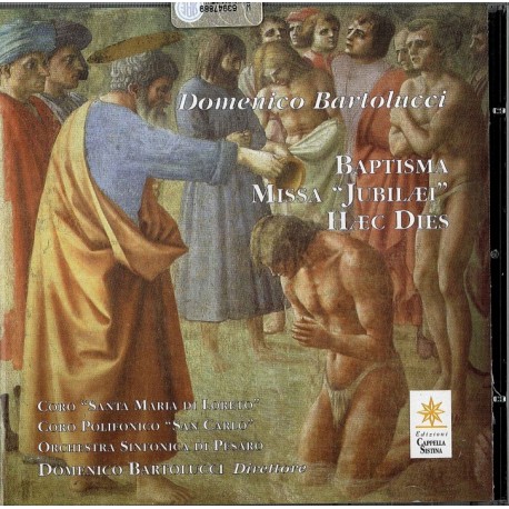 DOMENICO BARTOLUCCI - BAPTISMA, MISSA "JUBILAEI", HAEC DIES